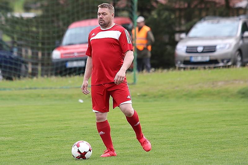 Z fotbalového utkání okresního přeboru Zavidov B - Městečko (0:2)