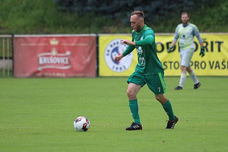 Z fotbalového utkání I.B třídy SK Rakovník B - Hostouň B (2:5)