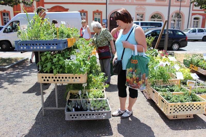 Čtvrteční trhy opět oživily centrum Rakovníka.