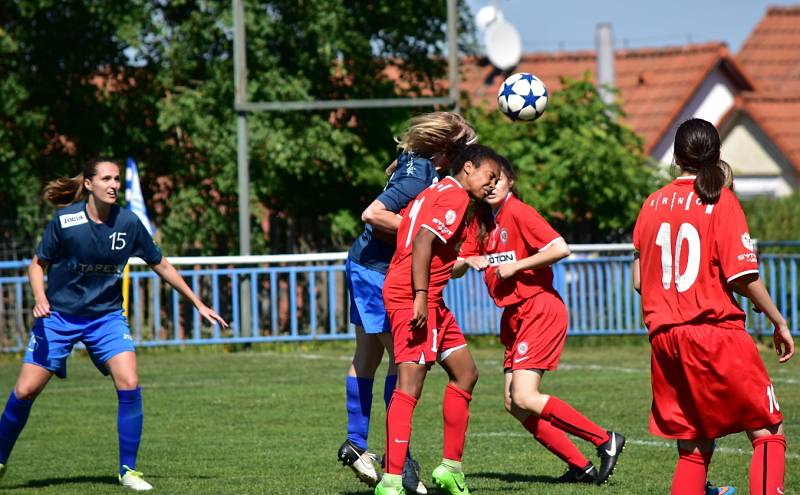 Fotbalistky FK Rakovník porazily v nadstavbové části II. ligy žen Brno 6:3.