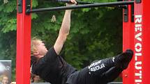 Pátý ročník Street workout Battle v Čermákových sadech.