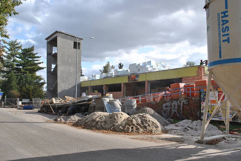 V Rakovníku vzniká menší aquapark. Hotovo by mělo být v listopadu 2019.