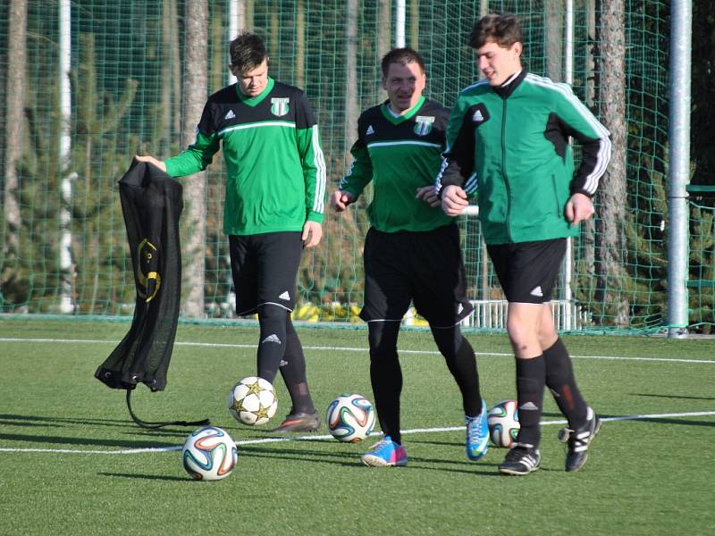 Přípravné utkání Jesenice - Mutějovice 2:2