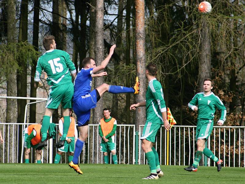 Tatran - Český Brod 3:1, divize B, jaro 2017