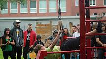 Pátý ročník Street workout Battle v Čermákových sadech.