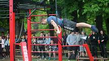 Pátý ročník Street workout Battle v Čermákových sadech.