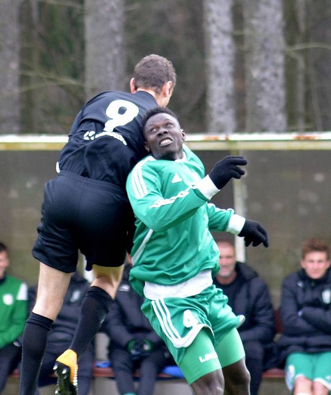 Z divizního fotbalového utkání Tatran Rakovník - Brandýs nad Labem (1:0)