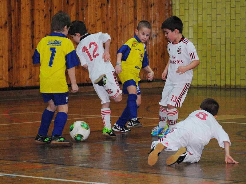 Turnaj přípravek v Rakovnické hale (leden 2015)