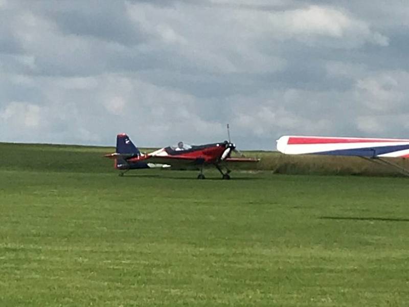 Z Rakovnického Skyleader poháru na letišti Aeroklubu Rakovník.