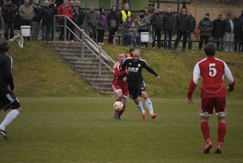 Zavidov ve svém druhém jarním vystoupení prohrál s týmem Zbuzany 2:3 (0:1)