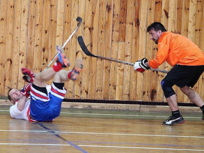 V rakovnické sportovní hale se uskutečnil druhý ročník charitativní akce Retro hokejbal pomáhá. Hokejbalisté a sponzoři vybrali dohromady přes 42 tisíc korun, které byly rozděleny čtyřem organizacím.