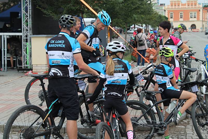 Orientační závod dětí a rodičů odstartoval jedenáctý ročník Rakovnického cyklování.