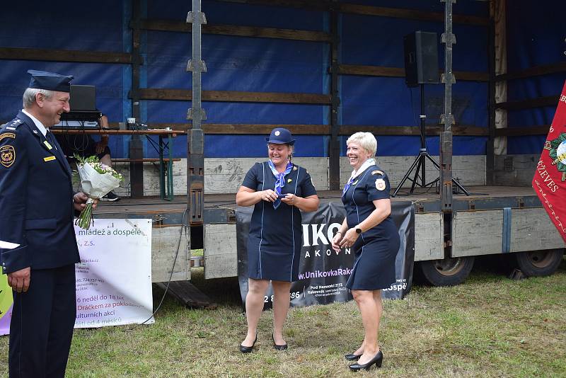 Oslavy výročí 170 let od zakoupení hasičské stříkačky a 140 let od založení Sboru dobrovolných hasičů Kněževes.