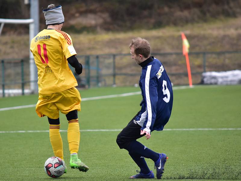 Fotbalisté SK Rakovník v přípravě remizovali s Duklou U19 2:2.