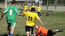 Turnaj v malé kopané v Kounově ovládli fotbalisté Hředel.