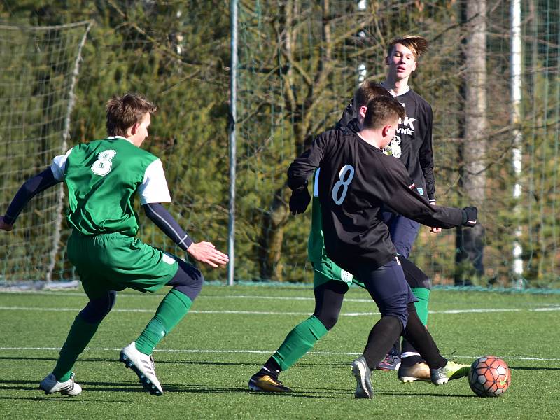 Derby mezi staršími dorostenci Tatranu a SK dopadlo lépe pro svěřence Václava Ecka. Tatranští vyhráli 3:0