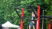 Pátý ročník Street workout Battle v Čermákových sadech.