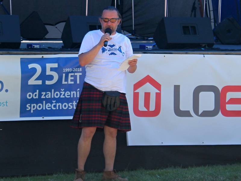 Desátý ročník hudebního festivalu Skotsko v Kostelíku 2018.