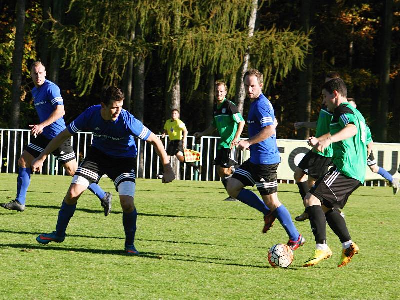 Fotbalisté rezervy Tatranu Rakovník zničili Zlonice 6:0.