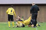 Z fotbalového utkání okresního přeboru Zavidov B - Městečko (0:2)