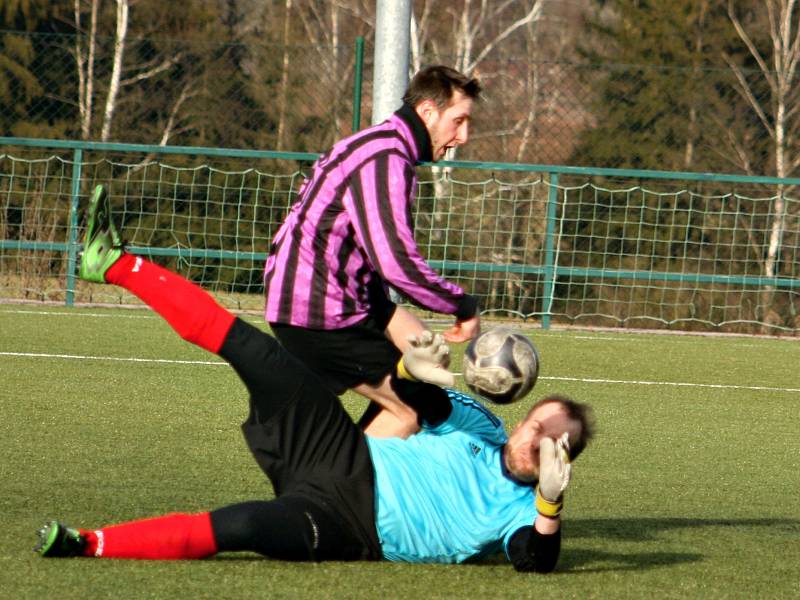 Jesenice porazila Lužnou, příprava 2017