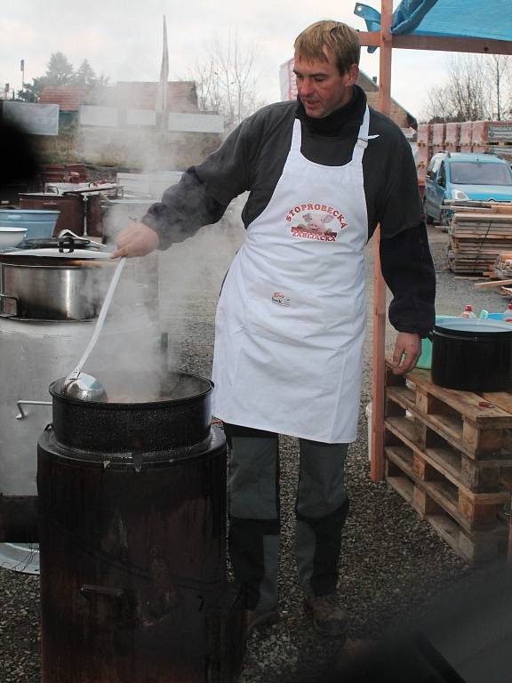 Vepřové hody v Krupé