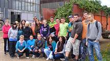 Studenti zemědělské školy na exkurzi v Agrochmelu Kněževes