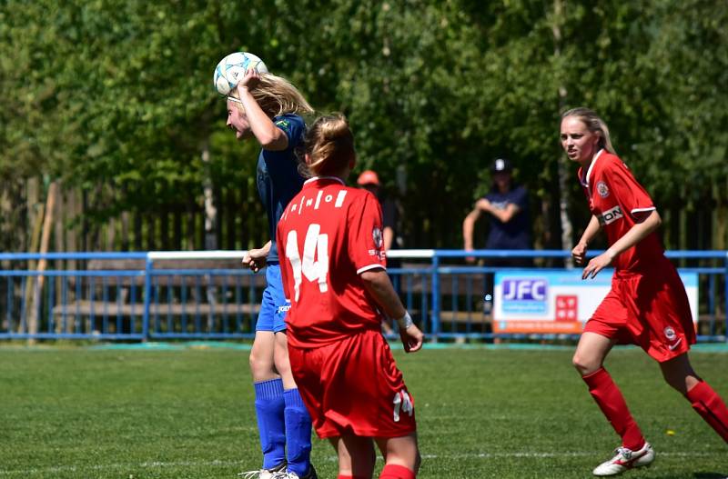 Fotbalistky FK Rakovník porazily v nadstavbové části II. ligy žen Brno 6:3.