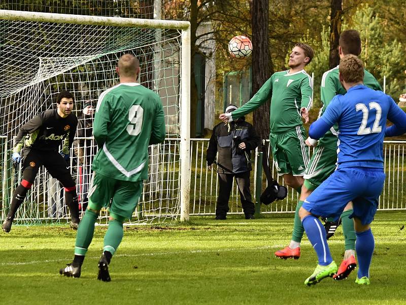 Rakovnický Tatran ve 14. kole divize B nestačil na Českou Lípu, se kterou prohrál 1:2.