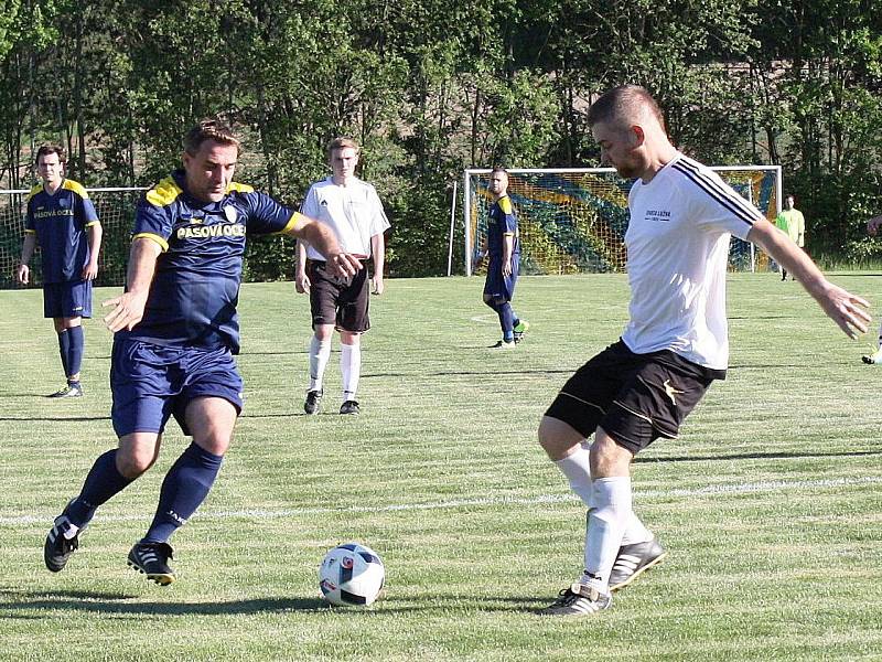 Olešná (v tmavém) v magnetu kola přejela velkým obratem Lužnou 6:3. 