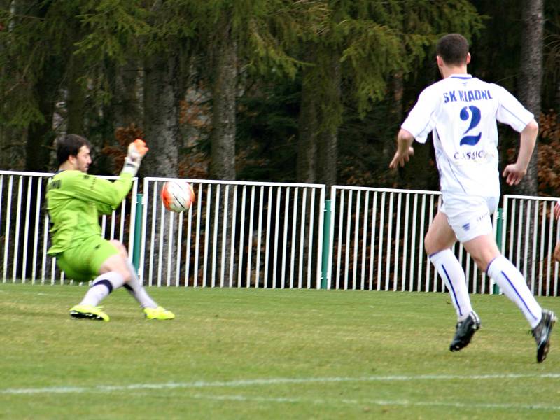 Tatran Rakovník porazil SK Kladno, divize jaro 2016