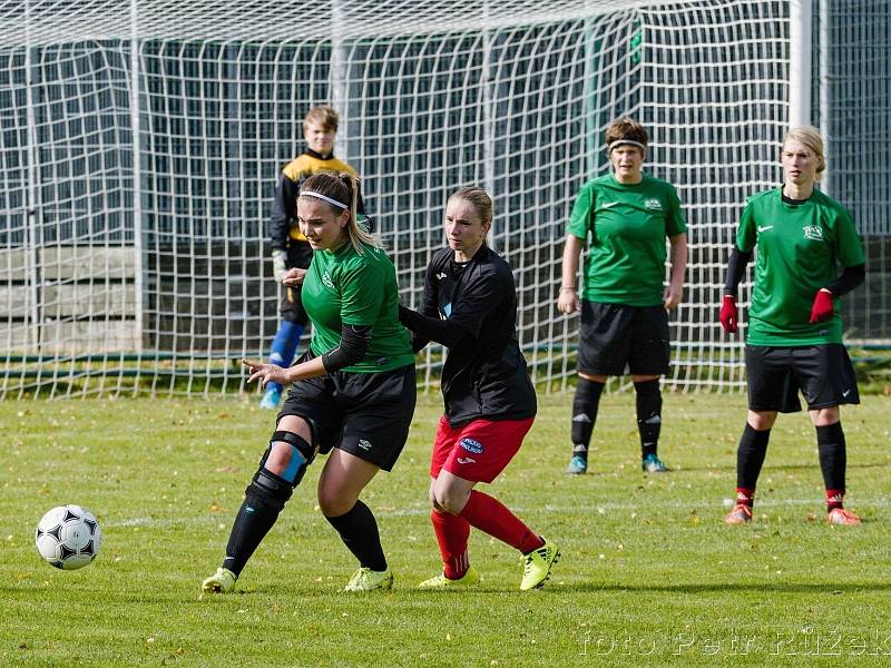 Fotbalistky Lvic z Pavlíkova zdolaly Vědomice 3:1.