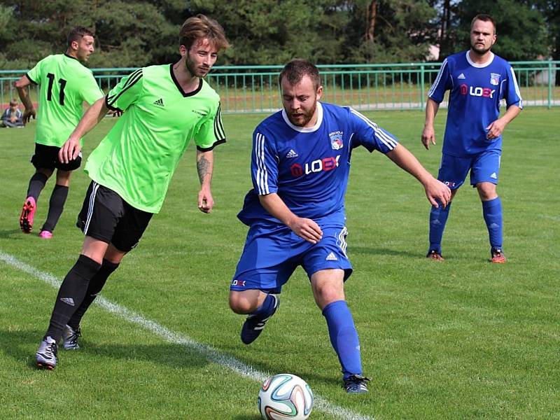 Olympie zdolala ve šlágru 3. kola okresního přeboru Městečko 2:1.