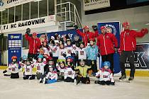 Akce „Pojď hrát hokej“ na zimním stadionu v Rakovníku.