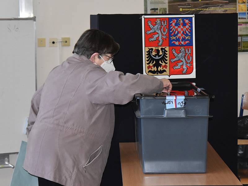 Parlamentní volby ve Střední zemědělské škole v Rakovníku.