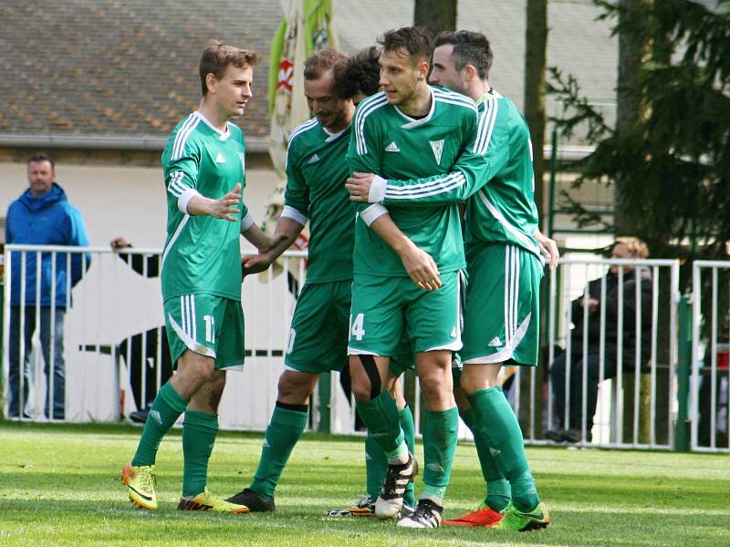 Tatran - Český Brod 3:1, divize B, jaro 2017