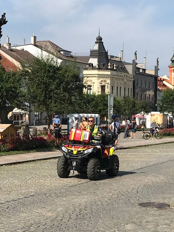 Magnetem nedělního cyklistického programu byl MTB závod.