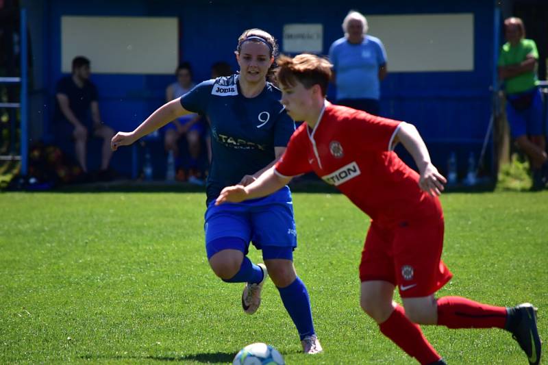 Fotbalistky FK Rakovník porazily v nadstavbové části II. ligy žen Brno 6:3.