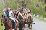 Více než sedm tisíc návštěvníků prošlo během pátku a soboty branou hradu Křivoklát. Davy lidí pak sledovaly v sobotu příjezd historického průvodu v čele s králem Václavem IV. a s královnou Žofií.