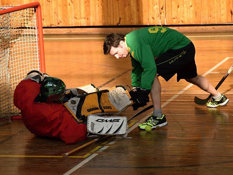 Multi charitativní akce Retro hokejbal pomáhá se v rakovnické sportovní hala uskutečnila již počtvrté.