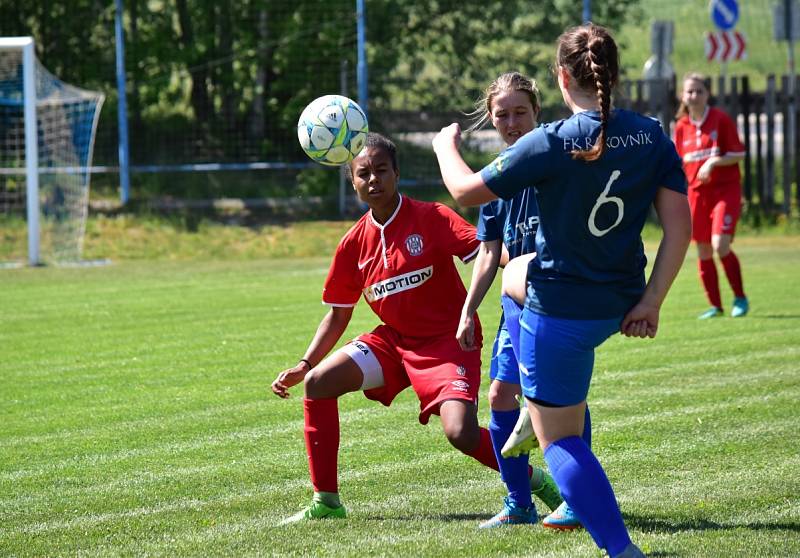 Fotbalistky FK Rakovník porazily v nadstavbové části II. ligy žen Brno 6:3.