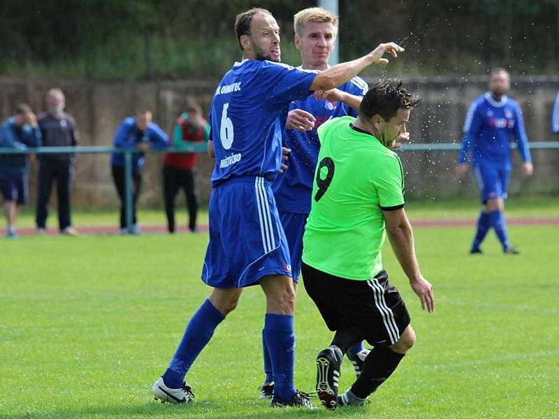 Olympie zdolala ve šlágru 3. kola okresního přeboru Městečko 2:1.