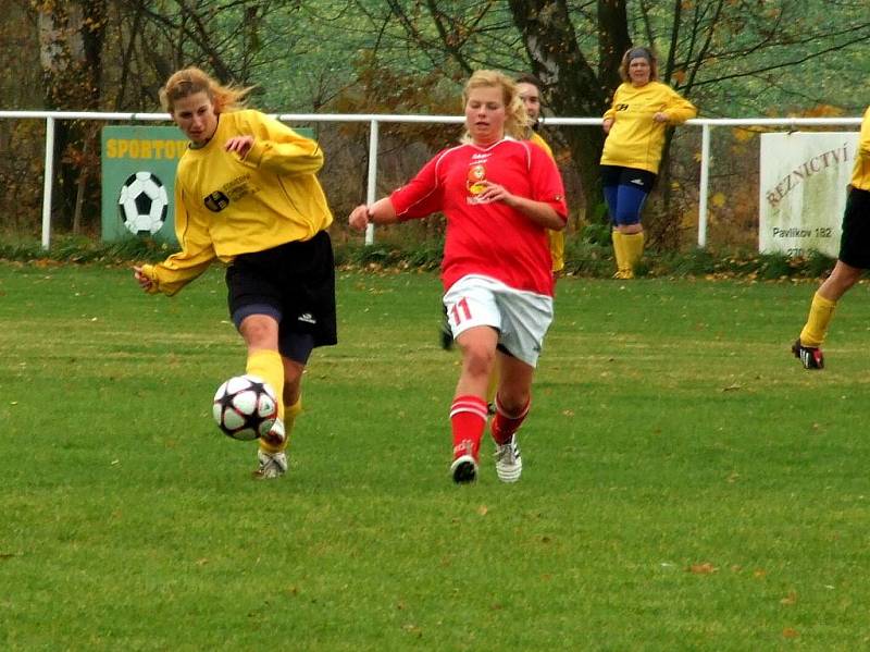 SK Pavlíkov - Kačice III. liga ženského fotbalu