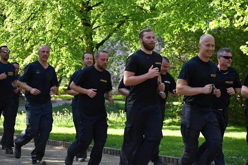 Ve čtvrtek dopoledne se v Rakovníku uskutečnil Běh pro válečné veterány.