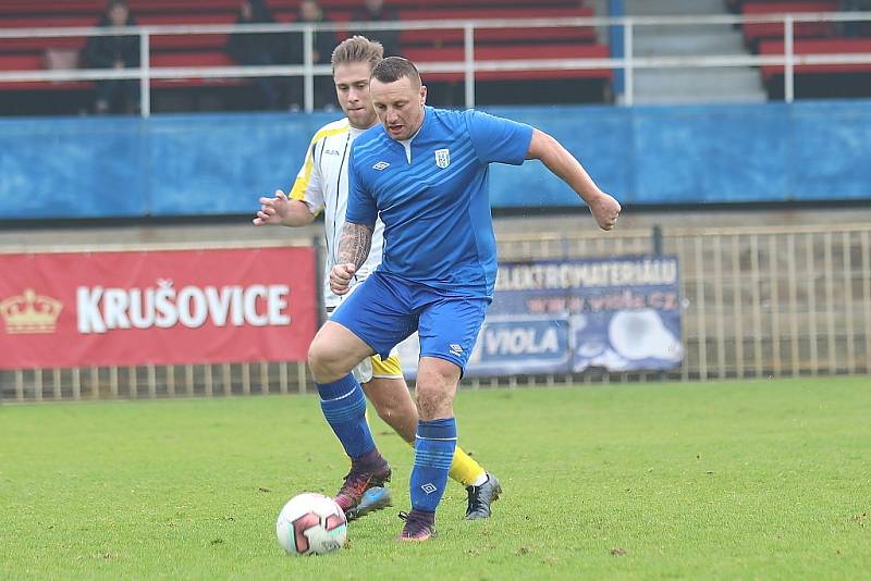 Z fotbalového utkání I.A třídy SK Rakovník B - Doksy (5:1)