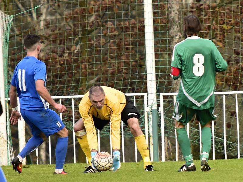 Rakovnický Tatran ve 14. kole divize B nestačil na Českou Lípu, se kterou prohrál 1:2.