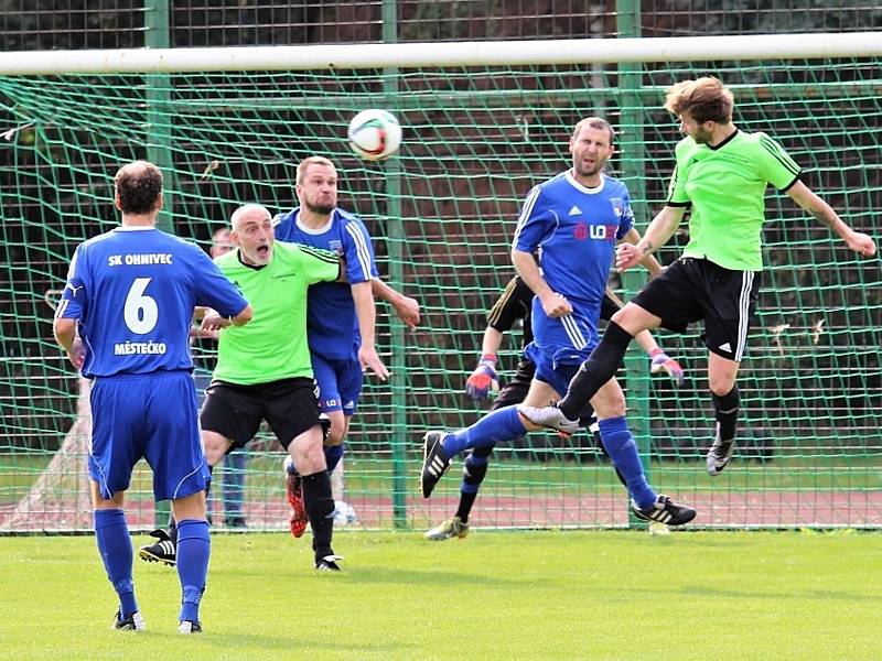 Olympie zdolala ve šlágru 3. kola okresního přeboru Městečko 2:1.