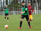 Fotbalisté rezervy rakovnického Tatranu porazili Jedomělice 2:0.