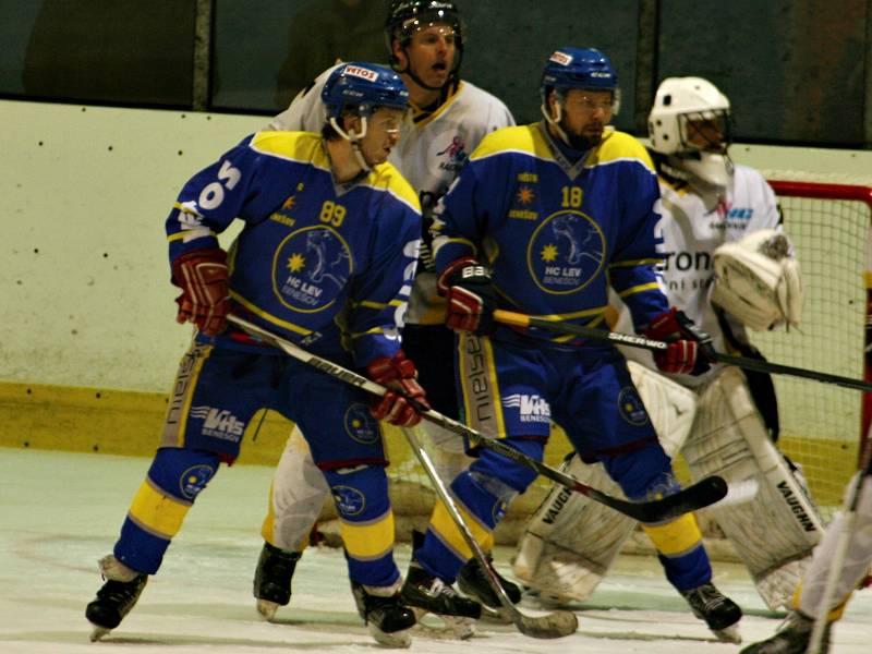 HC Rakovník - HC Lev Benešov 3:6, čtvrtfinále play off KLM 2017