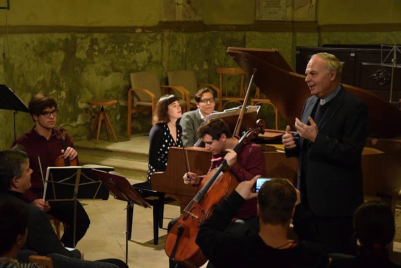 Koncert vítězů Soutěže Nadace Bohuslava Martinů 2018 v Heroldově síni.